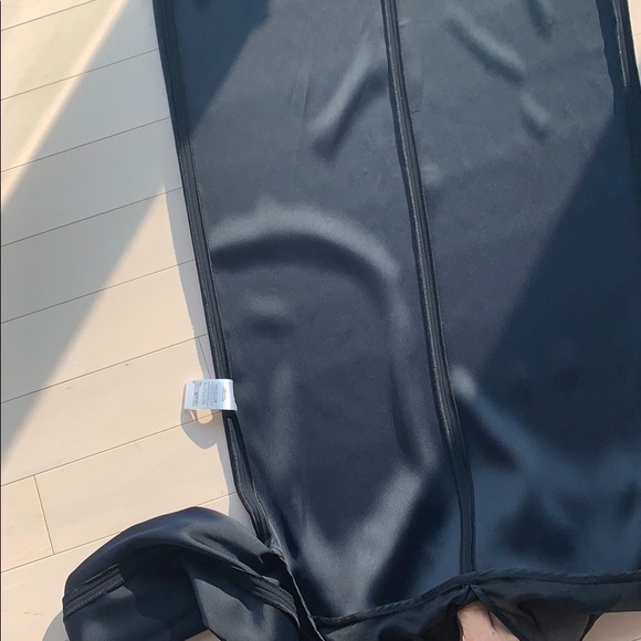 TARA JORMON Black Dress with Silk Insert Sz FR 38 - Picture 11 of 11